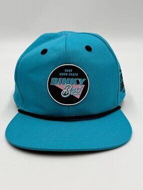 Binky Bro Surf Snow Skate Hat Cap Blue SnapBack Adjustable Toddler Size